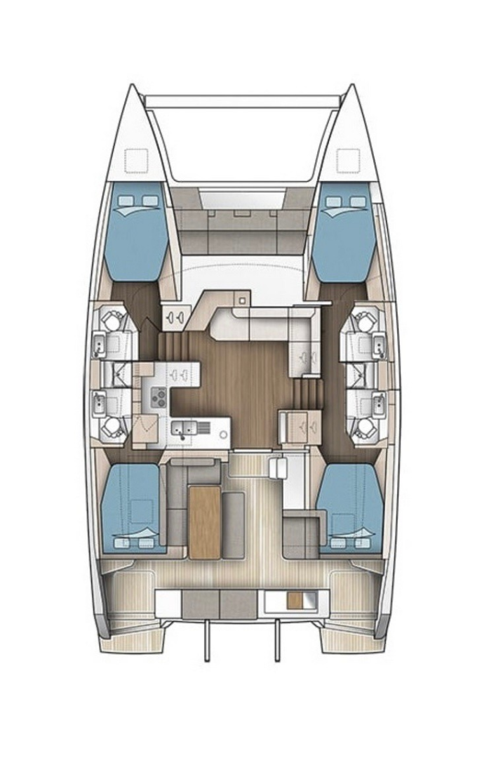 Location à Road Town - Fountaine Pajot Astrea 42 sur SamBoat