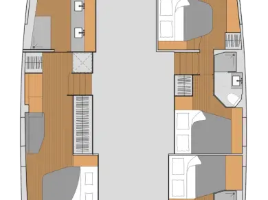 Location Catamaran Fountaine Pajot avec permis