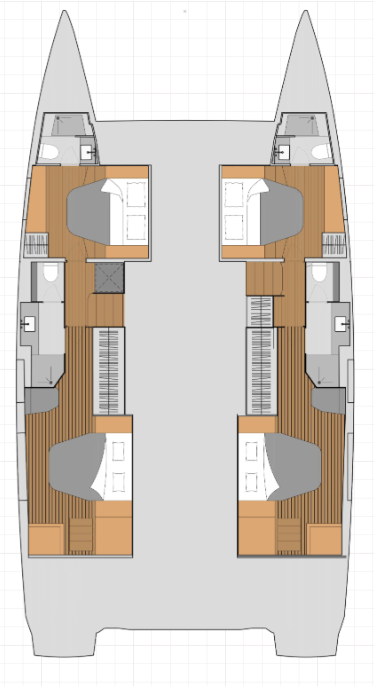 Location à Road Town - Fountaine Pajot Aura 51 sur SamBoat
