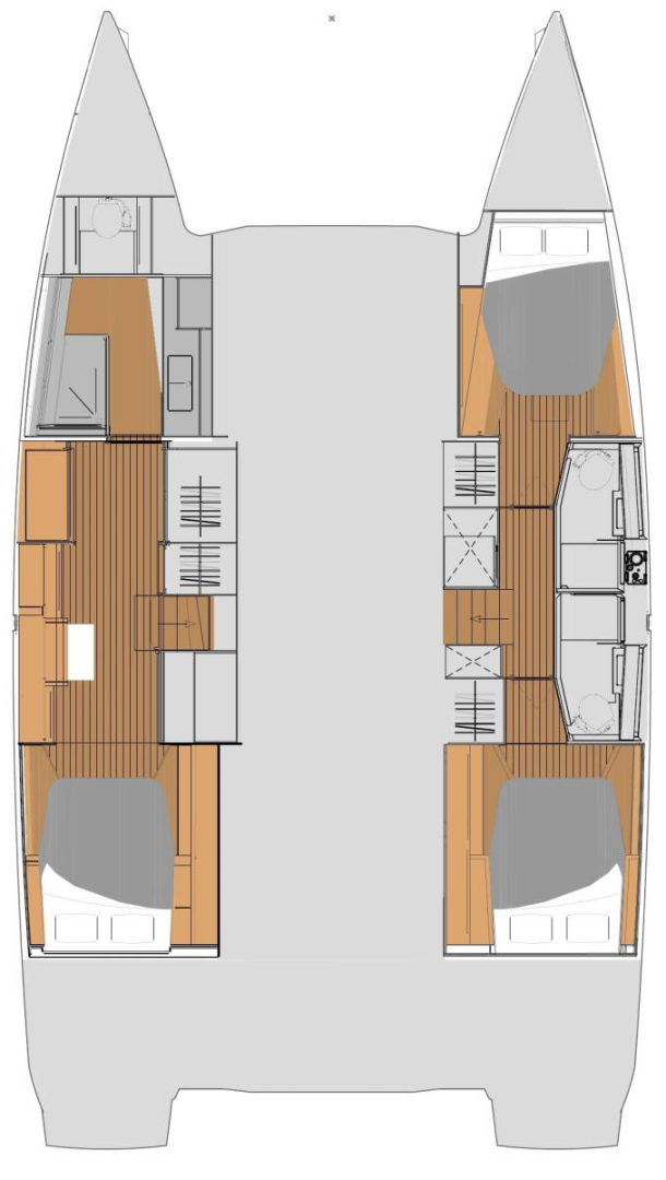 Location Catamaran à Road Town - Fountaine Pajot Elba 45
