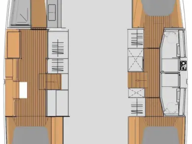 Location Catamaran à Road Town - Fountaine Pajot Elba 45