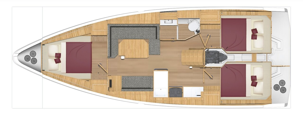 Location bateau La Rochelle pas cher Bavaria C38