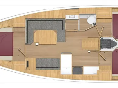 Location bateau La Rochelle pas cher Bavaria C38