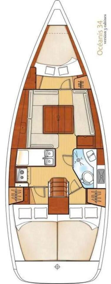 Location à La Rochelle - Bénéteau Oceanis 34 sur SamBoat