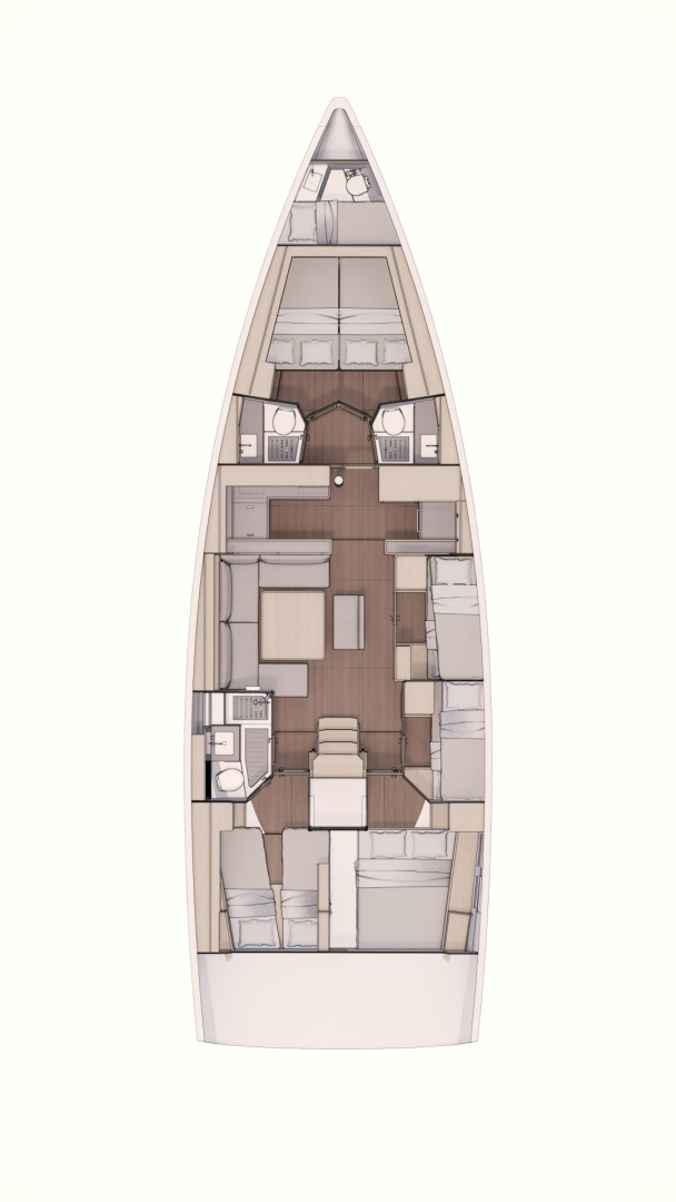 Location bateau Seget Donji pas cher Dufour 530
