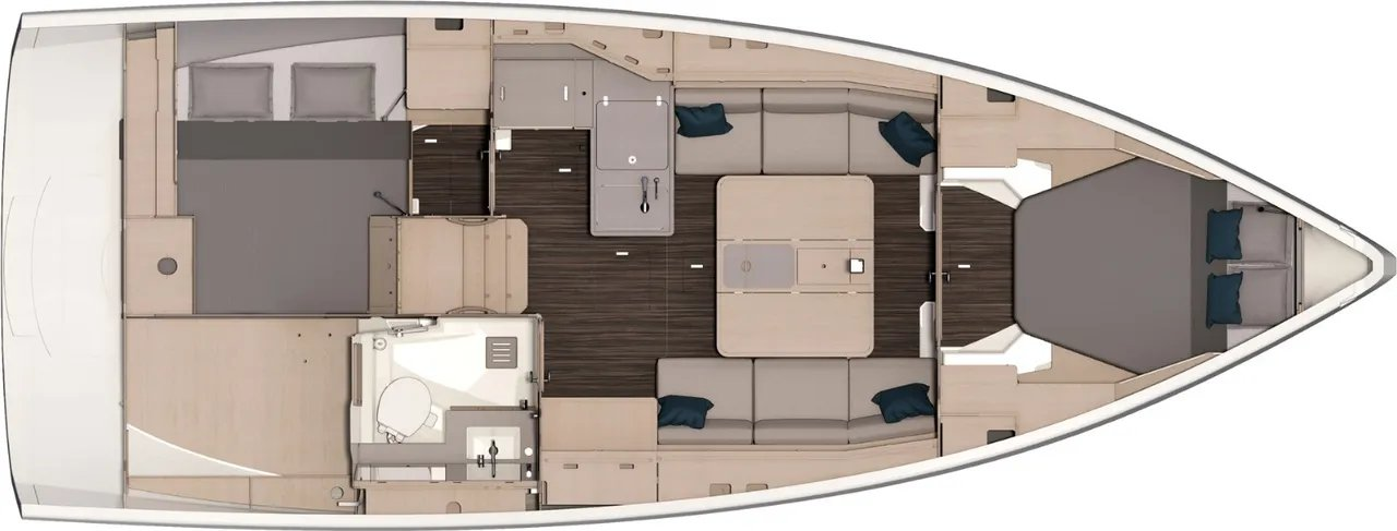 Location à Palerme - Dufour Dufour 37 sur SamBoat