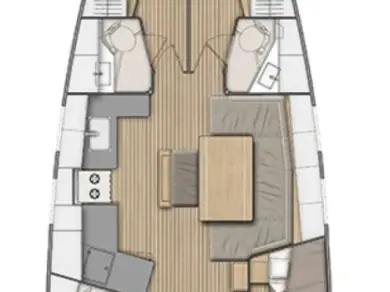 Location bateau Dème de Vólos pas cher Oceanis 46.1