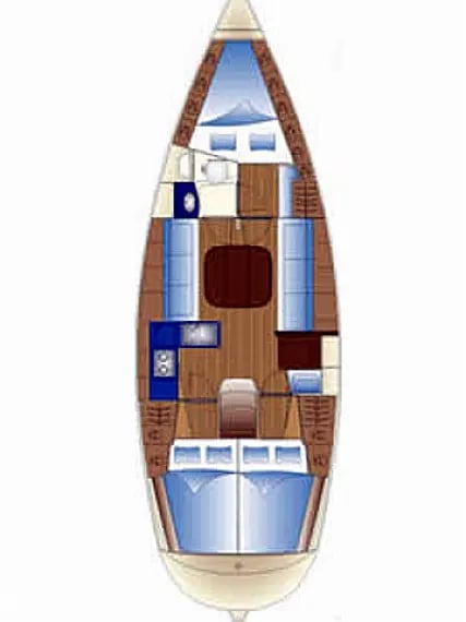Louez un Bavaria Bavaria 36 Cruiser à Betina