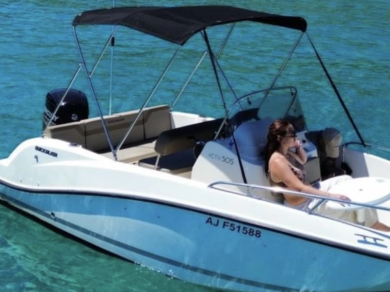 Louez un Quicksilver Activ 505 Open à Saint-Aygulf