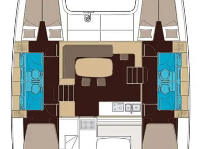 Louer Catamaran avec ou sans skipper Lagoon à Split