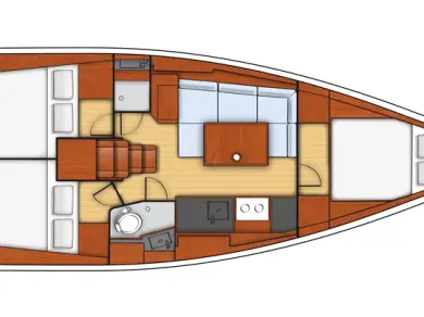 Location bateau Biograd na Moru pas cher Oceanis 38