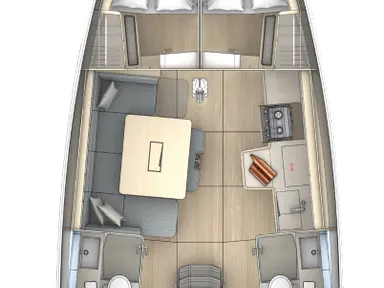 Location bateau Trogir pas cher Dufour 41