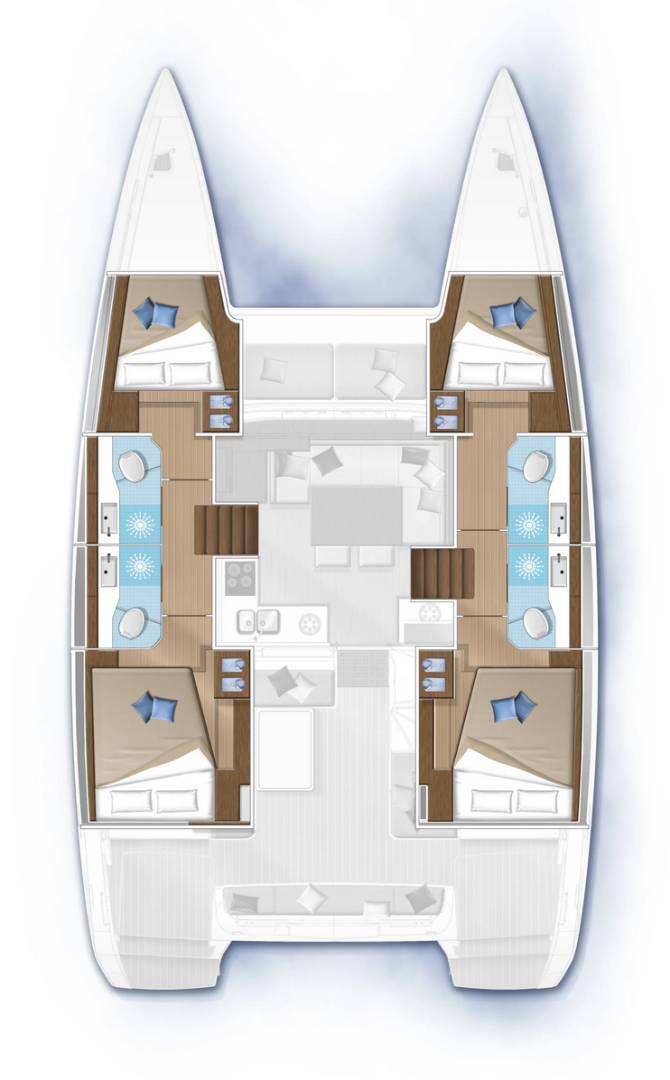 Location bateau Tromsø pas cher Lagoon 40