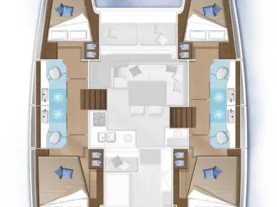 Location bateau Tromsø pas cher Lagoon 40