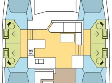Catamaran à louer à Seget Donji au meilleur prix