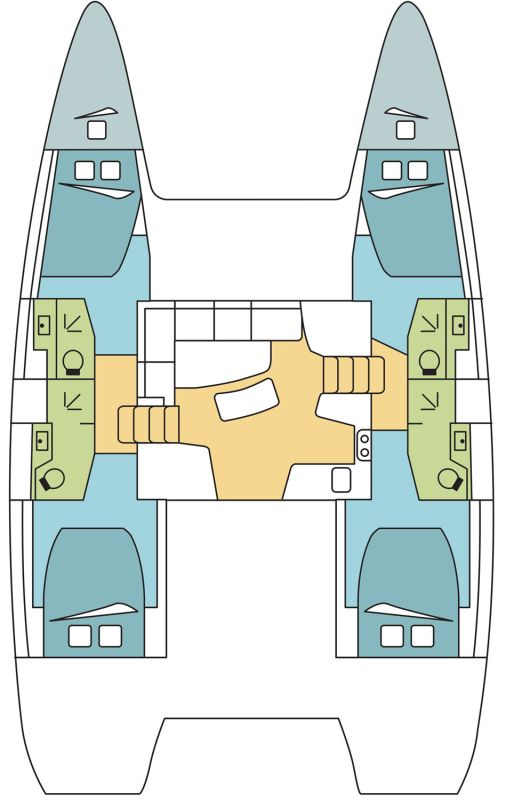 Location Catamaran Lagoon avec permis