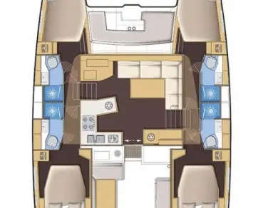 Location Catamaran Lagoon avec permis