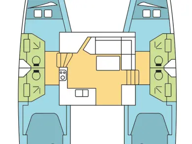 Fountaine Pajot Isla 40 a louer à Rostock