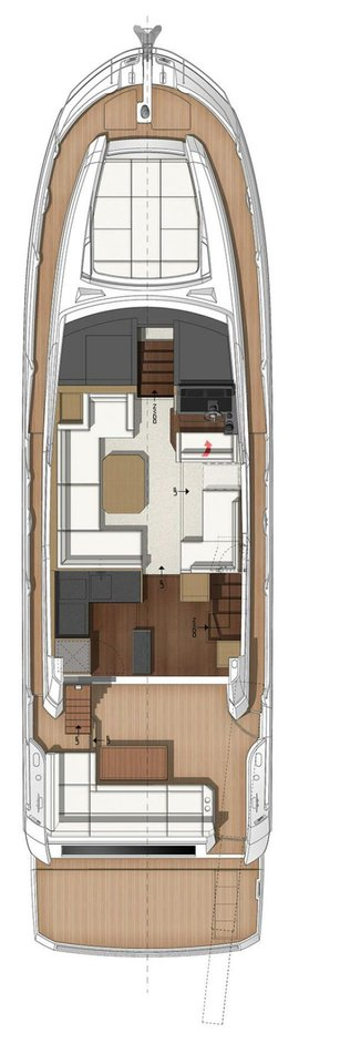 Location bateau Punat pas cher Prestige 520 Flybridge - 3 + 1 cab.