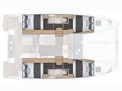 Louer Catamaran avec ou sans skipper Lagoon à Lefkáda