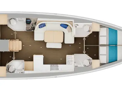 Jeanneau Sun Odyssey 455 a louer à Pula