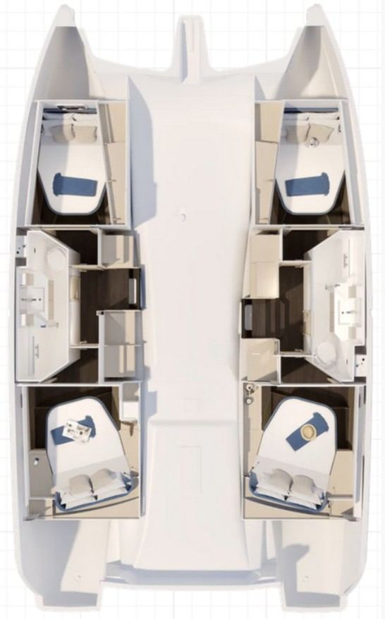 Fountaine Pajot Fountaine Pajot FP 41 Quatuor 2 a louer à Saint-Mandrier-sur-Mer