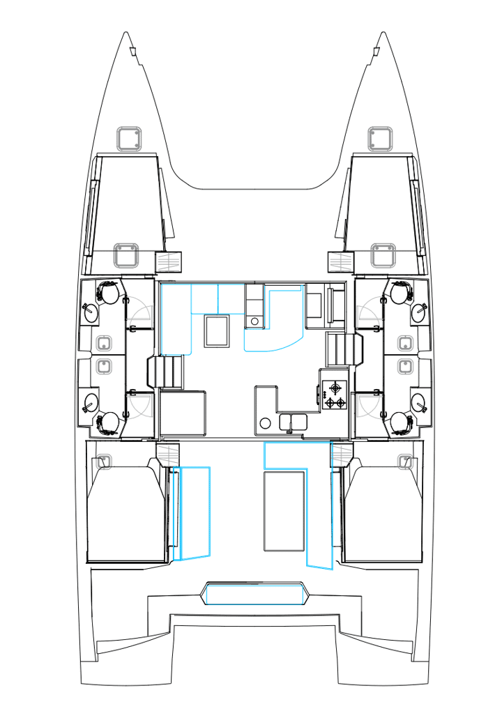 Location Catamaran Nautitech avec permis