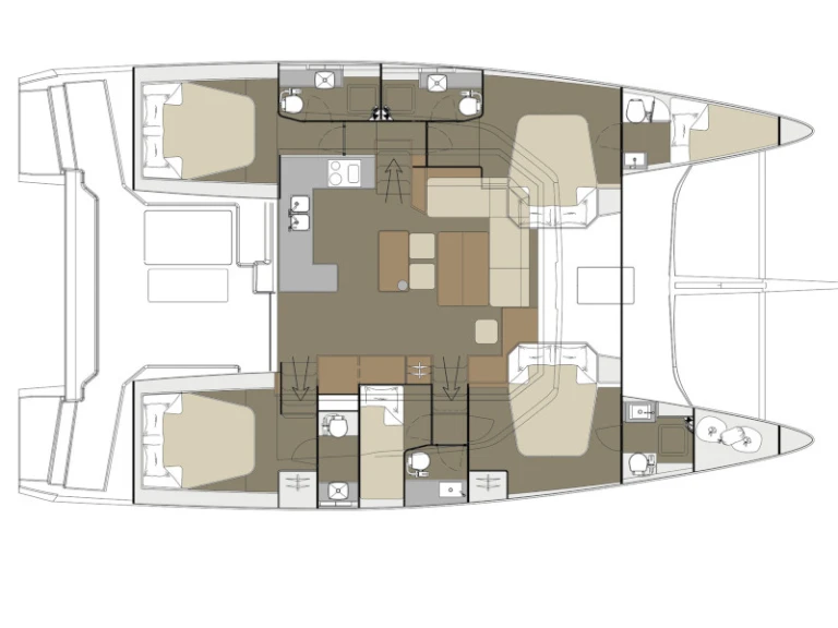 Location Catamaran Dufour avec permis