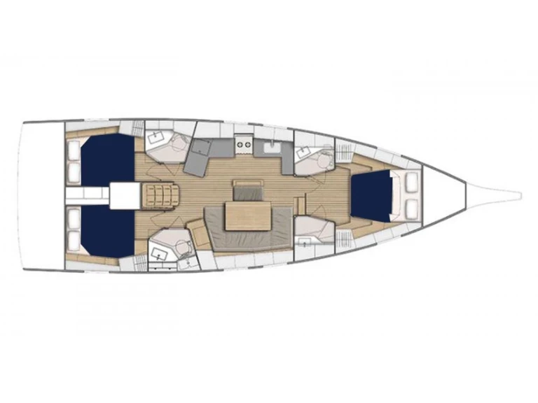 Bénéteau Oceanis 46.3 a louer à Gros-Islet