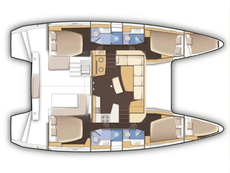 Location Catamaran Lagoon avec permis