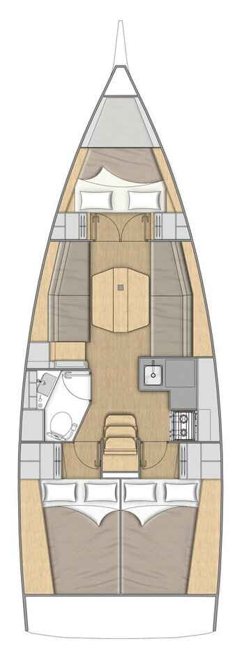 Location bateau Biograd na Moru pas cher Oceanis 34.1