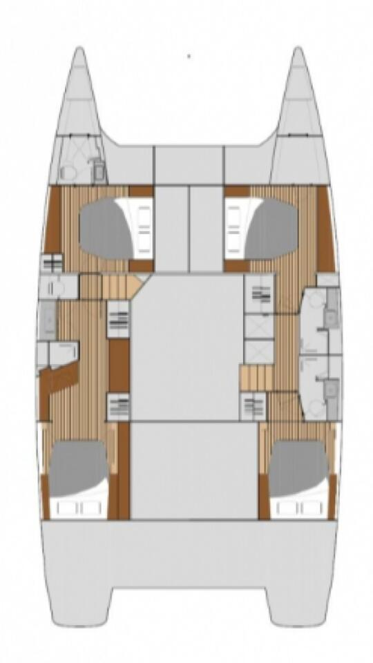 Location bateau Fountaine Pajot Saba 50 à Primošten sur Samboat
