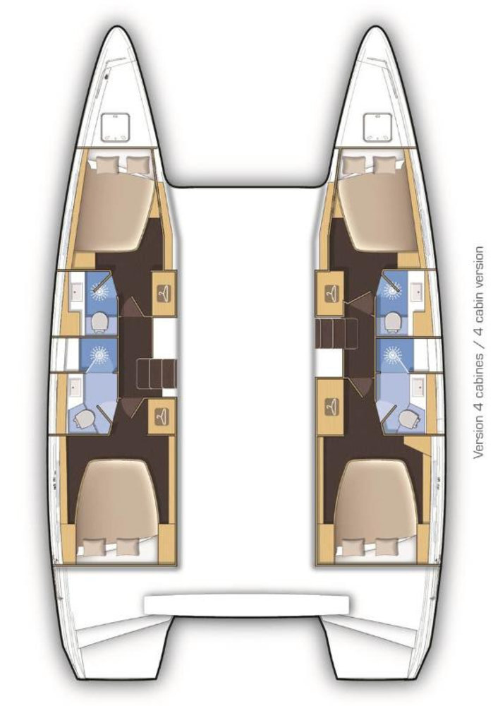 Location bateau Rogač pas cher Lagoon 42