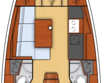 Bénéteau Oceanis 38.1 a louer à Fethiye