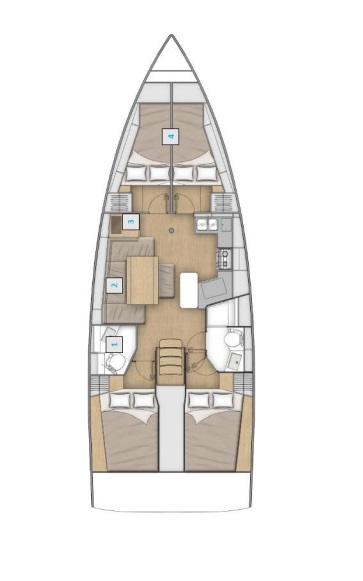 Location bateau Álimos pas cher Oceanis 40.1