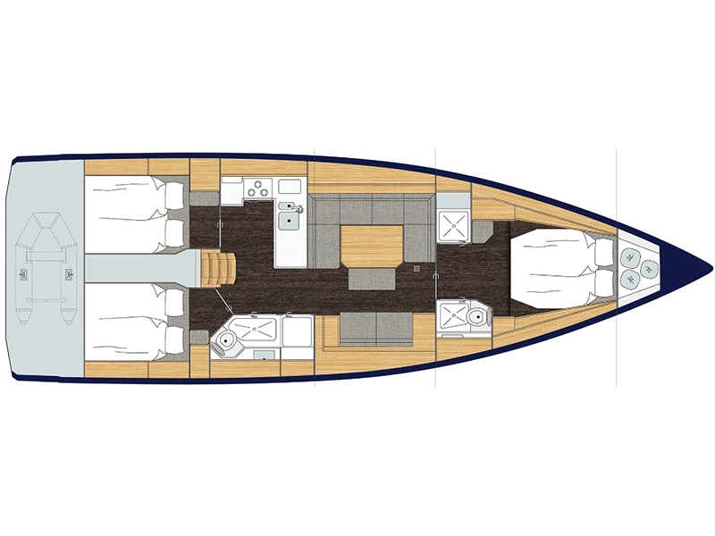 Location bateau Primošten pas cher Bavaria C45