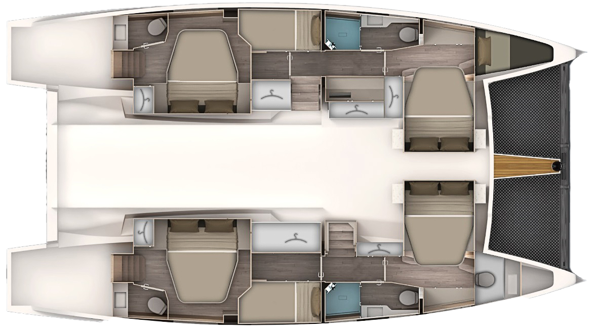 Location Catamaran Aventura avec permis