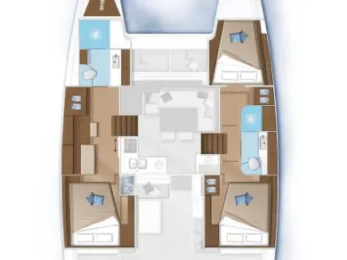 Location Catamaran Lagoon avec permis