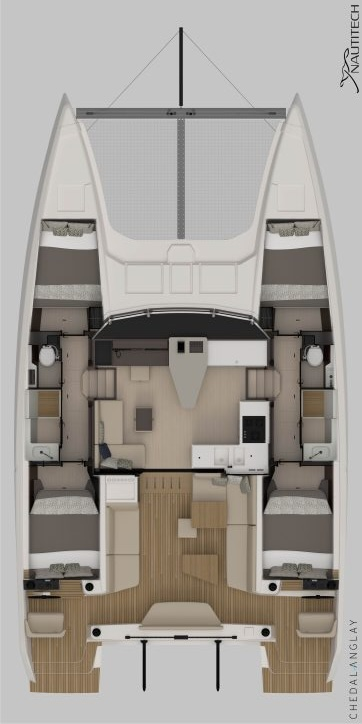 Location Catamaran Nautitech avec permis