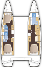 Location bateau Saint-Raphaël pas cher Lagoon 42