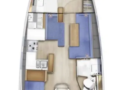 Location bateau Rhodes (Ville) pas cher Sun Odyssey 410