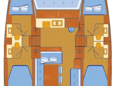 Location bateau Bali Bali 4.1 à Rogoznica sur Samboat