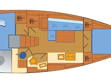 Location bateau Rogoznica pas cher Oceanis 38.1