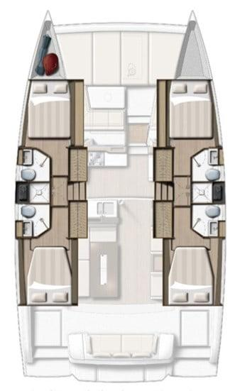 Location bateau Kos pas cher Bali 4.2
