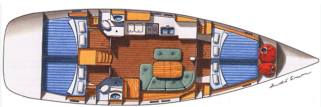 Location Voilier à Lefkáda - Bénéteau Oceanis 473 Clipper