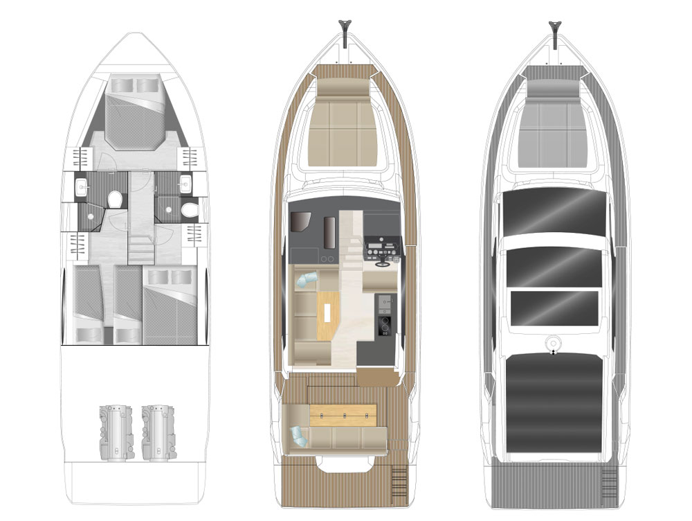 Louez un Sealine Sealine C390 à Kaštela
