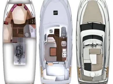 Bateau à moteur à louer à Split au meilleur prix