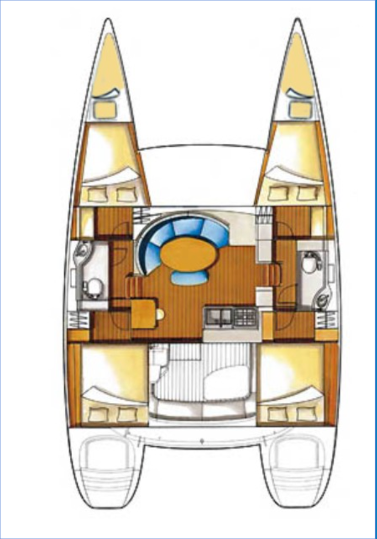 Catamaran à louer à Fethiye au meilleur prix