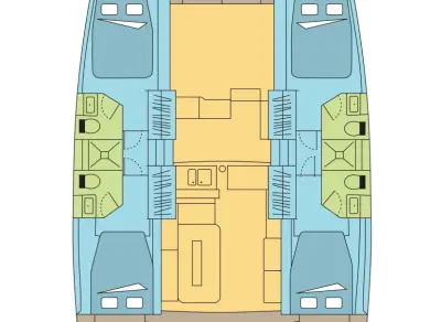 Location bateau Bali Bali 4.2 à Parham Town sur Samboat