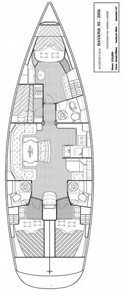 Location bateau Seget Donji pas cher Bavaria 50 Cruiser - 4 cab.